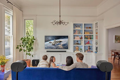 Sonos Arc Ultra Soundbar with Dolby Atmos and Voice Control - 9.1.4 Surround Sound for TV and Music - Black
