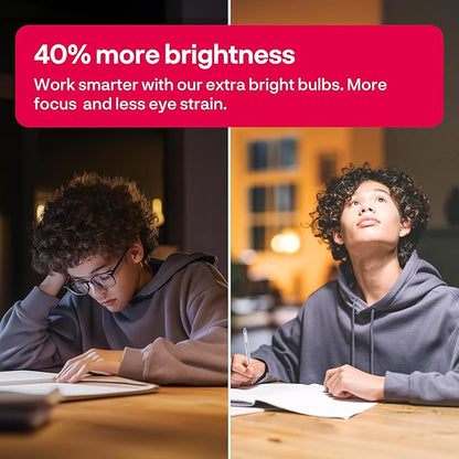 innr Smart Light Bulbs, A19 Zigbee, Works with Philips Hue* and Alexa (Bridge Required), Warm to Cool White, Dimmable, E26 LED Bulb 75 Watt, Soft White Light, 1140lm, 1-Pack