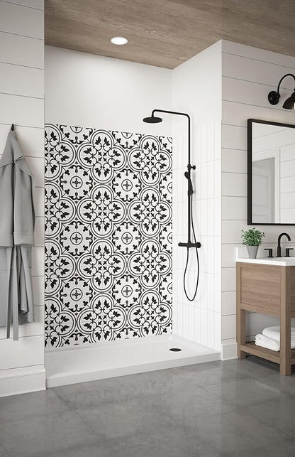 Miseno MSW786036 Readyset 78" X 60" X 36" Five Panel Alcove Shower Wall Kit