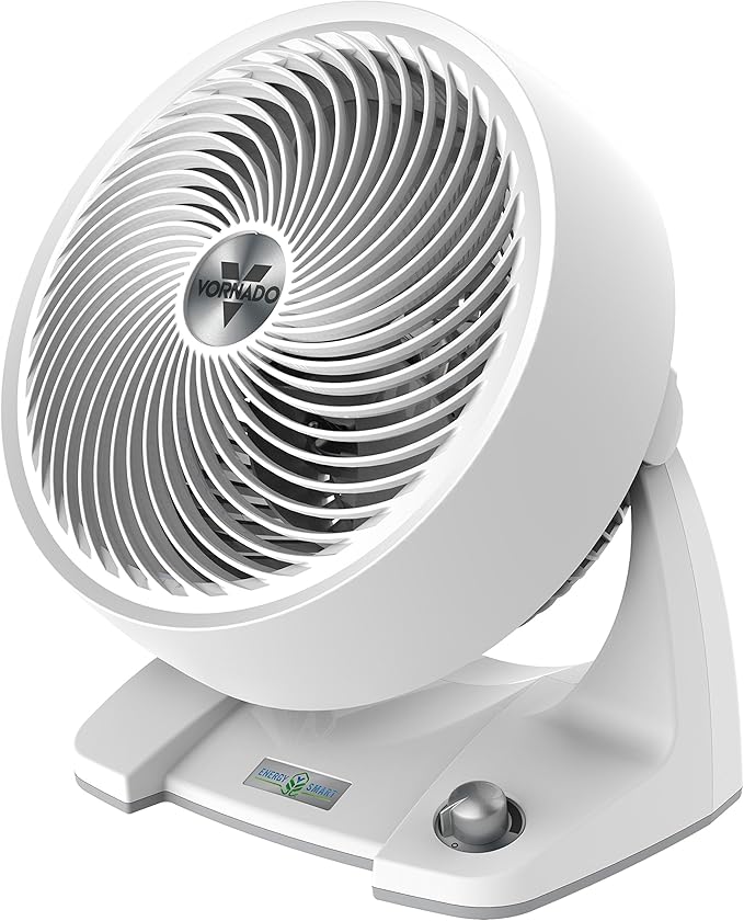 Vornado 633DC Energy Smart Medium Air Circulator Fan with Variable Speed Control, White