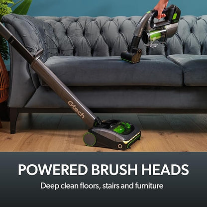 Gtech AirRam MK2 and Multi MK2 Cordless Vacuum Cleaner Bundle - Includes The AirRam 2 Upright and The Multi Portable Handheld - Rechargeable 22V Lithium Ion Battery - Perfect for Stubborn Pet Hair