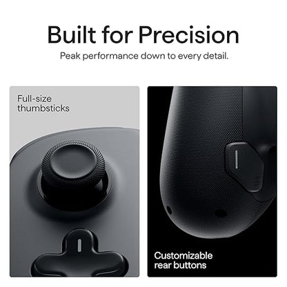 BACKBONE Pro Mobile Gaming Controller for iPhone 15/16/17 & Android, USB-C/Bluetooth Phone Controller, Stream Xbox, Play Call of Duty, PlayStation via iOS Remote Play - 3 Months Apple Arcade Included