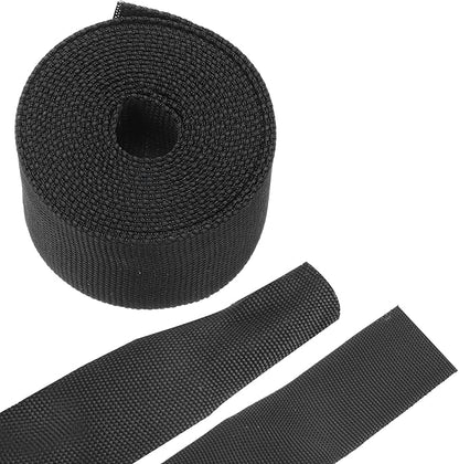 MECCANIXITY Braided Cable Sleeves Heat Shrinkable Fabric Sleeving, 1 3/8" 10ft Black 2:1 Ratio Heat Shrinkable Cord Protector for Harness Cable, Network Cable Protection, Cable Management