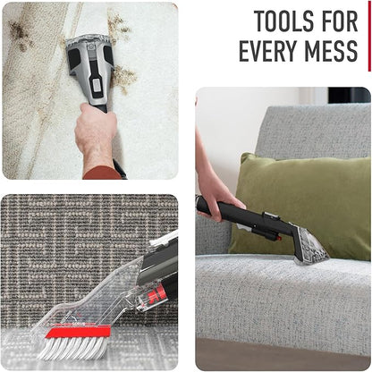 Hoover CleanSlate XL Deep Cleaning Carpet + Upholstery Spot Cleaner Machine with Specialized Tools, Permanent Stain Remover, Pair with Hoover Portable Spot Cleaner Solution