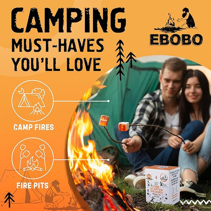 240 pcs Fire Starter Cubes – Natural Wax-Based, Odorless & Non-Toxic – Quick Ignition for BBQ Grill, Fireplace, Wood Stove, Fire Pit & Camping – Easy, Mess-Free Lighting