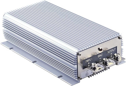 Cllena DC 24V Step Down to 13.8V 100A 1380W Converter Voltage Regulator, Waterproof DC/DC Voltage Reducer Buck Transformer Power Supply for Golf Cart