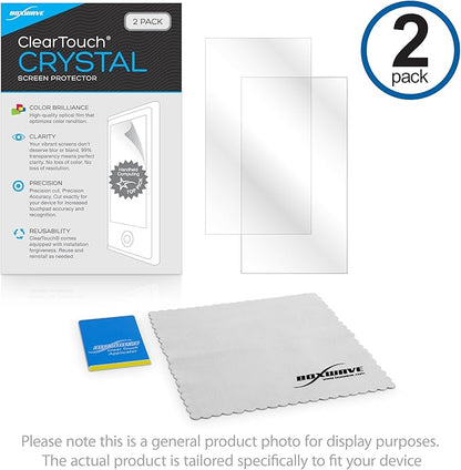 BoxWave Screen Protector Compatible with Anjielo Smart Wireless Video Doorbell Intercom (7 in) (94208-95703-White) - ClearTouch Crystal (2-Pack), HD Film Skin - Shields from Scratches