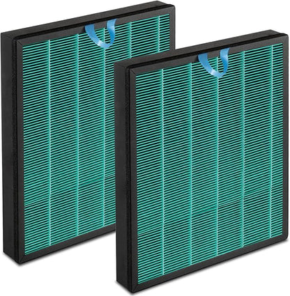 NXBHG Vital 100S Toxin Absorber Replacement Filter Compatible with Levoit Smart WiFi Vital 100S Air Puri-fier, 3-in-1 Filter and High-Efficiency Activated Carbon Filter, Vital 100S-RF, 2 Pack.