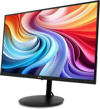 Acer SH272 G0bih 27" IPS Full HD (1920 x 1080) Ultra-Thin Gaming Office Monitor | Adaptive-Sync Support (FreeSync Compatible) | Up to 120Hz Refresh | 1ms (VRB) | Adjustable Stand | HDMI & VGA Ports