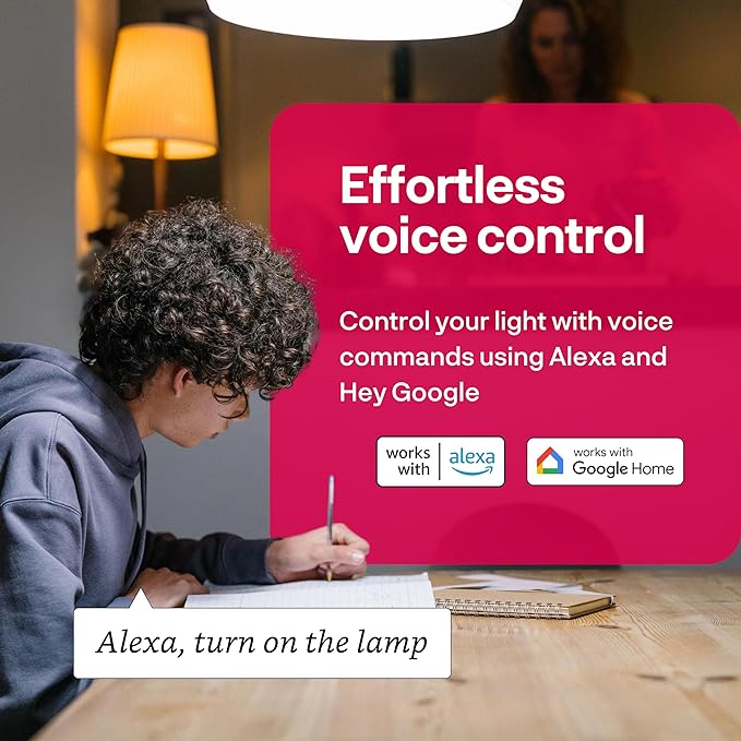 innr Smart Light Bulbs, A19 Zigbee, Works with Philips Hue* and Alexa (Bridge Required), Soft White Light Bulb, Dimmable, E26 LED Bulb 75 Watt, Warm White, 1060lm 2-Pack