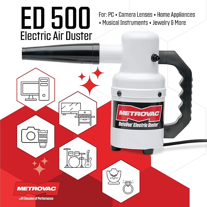 DataVac Computer Cleaner / Computer Duster Super Powerful Electronic Dust Blower Environmentally Friendly Alternative to Compressed Air or Canned Air