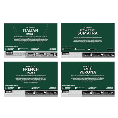 Starbucks K-Cup Coffee Pods, Dark Roast Hot or Iced Coffee, Variety Pack, 96 Keurig Pods