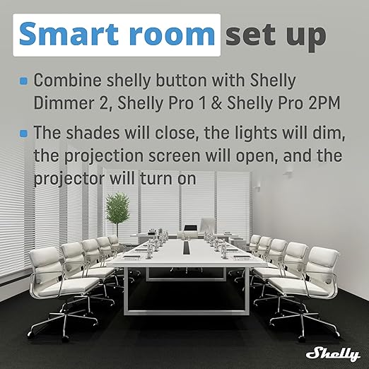 Shelly Pro 2PM | Wi-Fi & LAN 2-Channel Smart Relay with Power Metering | Home Automation | Compatible with Alexa & Google Home | iOS Android App | Remote Appliances Control & Monitoring