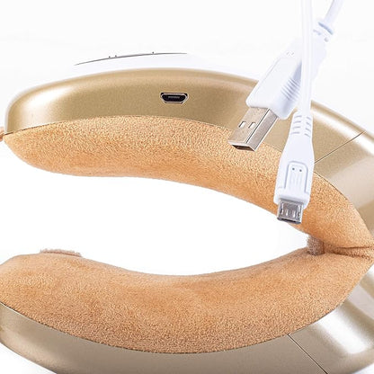 Eye See Eye Massager with Heat - Migraine Relief and Stress Relief! - Electric Air Compression, Vibration and Soothing Music All Included | Adjustable Elastic Band - Great for After Work !