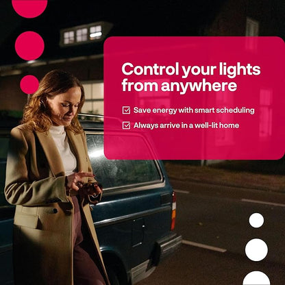 innr Smart Light Bulbs, A19 Zigbee, Works with Philips Hue* and Alexa (Bridge Required), Soft White Light Bulb, Dimmable, E26 LED Bulb 75 Watt, Warm White, 1060lm 2-Pack