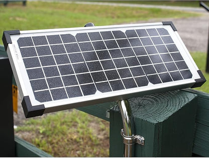 Ghost Controls TDS2XP Heavy-Duty Solar Dual Automatic Gate Opener Kit for Swing Gates Up to 20 Feet